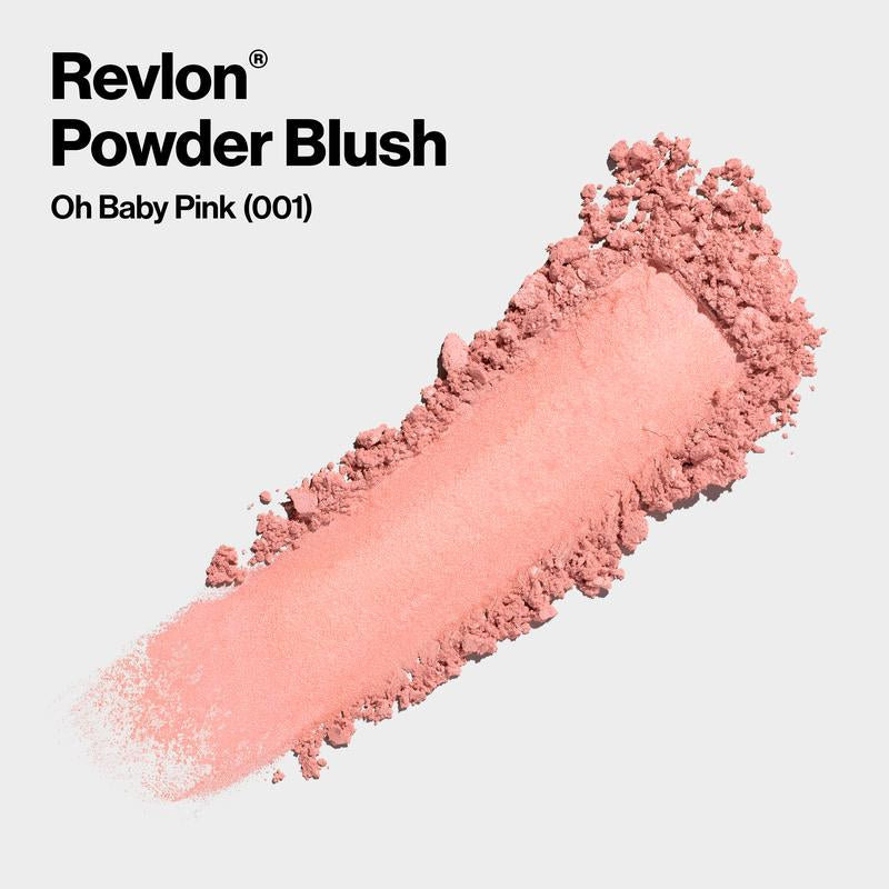 Revlon Powder Blush, Buildable & Versatile Blush for Flawless Application, Perfect Shades for Fresh Look All Day