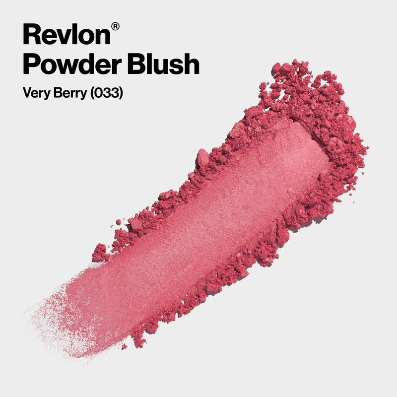 Revlon Powder Blush, Buildable & Versatile Blush for Flawless Application, Perfect Shades for Fresh Look All Day
