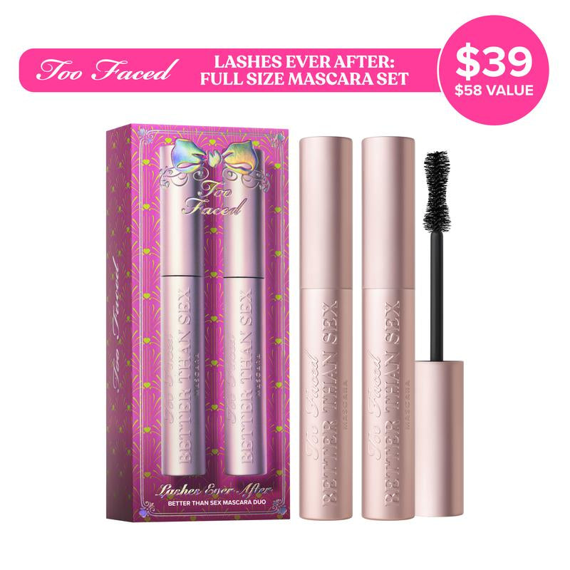 Too Faced Lashes Ever After: Full Size Volumizing Mascara Gift Set