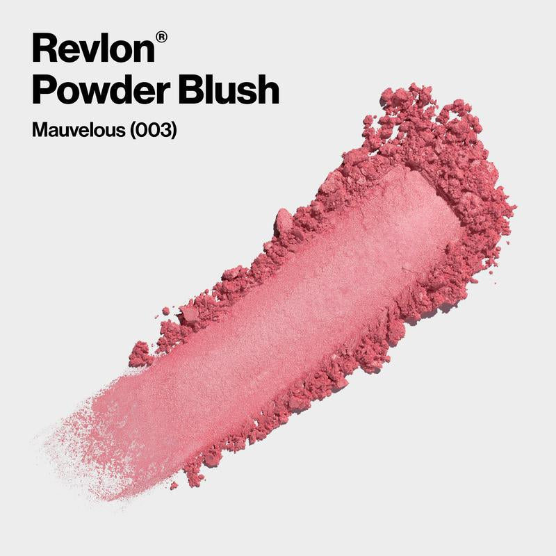 Revlon Powder Blush, Buildable & Versatile Blush for Flawless Application, Perfect Shades for Fresh Look All Day