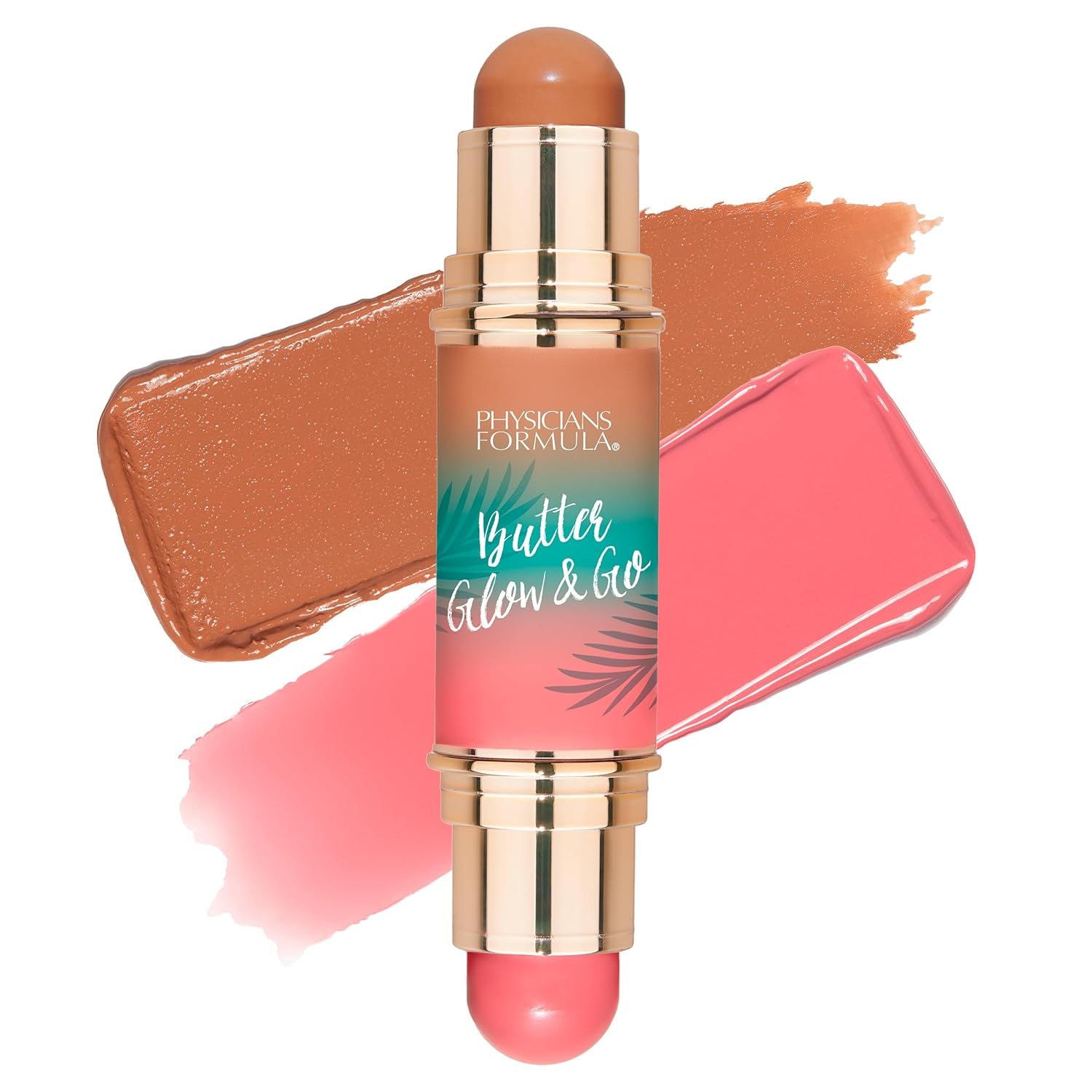 Butter Glow & Go Multiuse Stick, Ultra-Creamy Radiant Finish Formula with Murumuru Butter, Vegan & Cruelty-Free- Sunkissed Rose