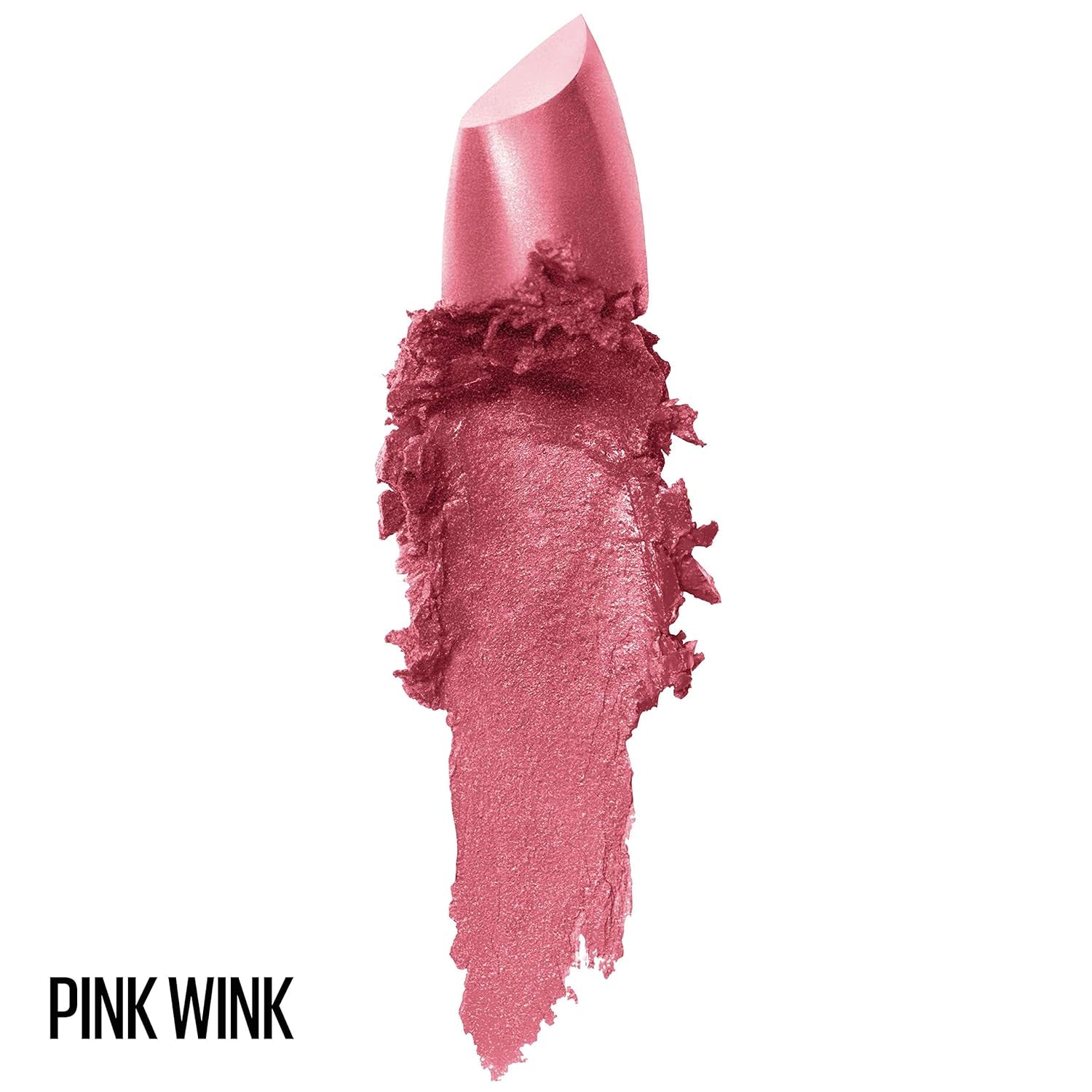 Color Sensational Lipstick, Lip Makeup, Cream Finish, Hydrating Lipstick, Pink Wink, Coral Pink ,1 Count