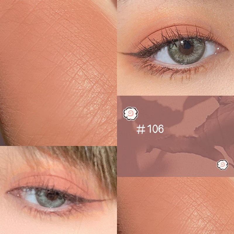 Elegant Velvet Eyeliner Cream in Compact Form