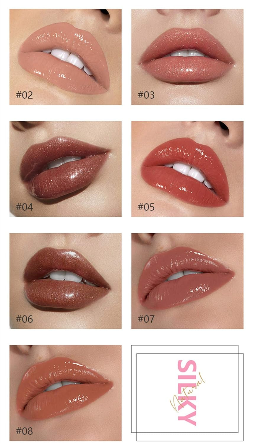 Shiny Glossy Lipgloss Set 8PCS 