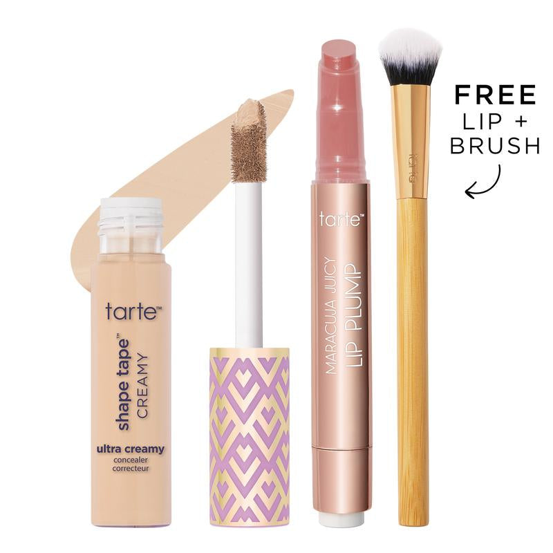 Tarte Award-Winning Shape Tape™ Ultra Creamy Concealer and Maracuja Juicy Lip Gloss Duo