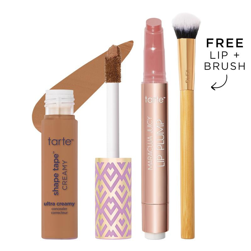 Tarte Award-Winning Shape Tape™ Ultra Creamy Concealer and Maracuja Juicy Lip Gloss Duo