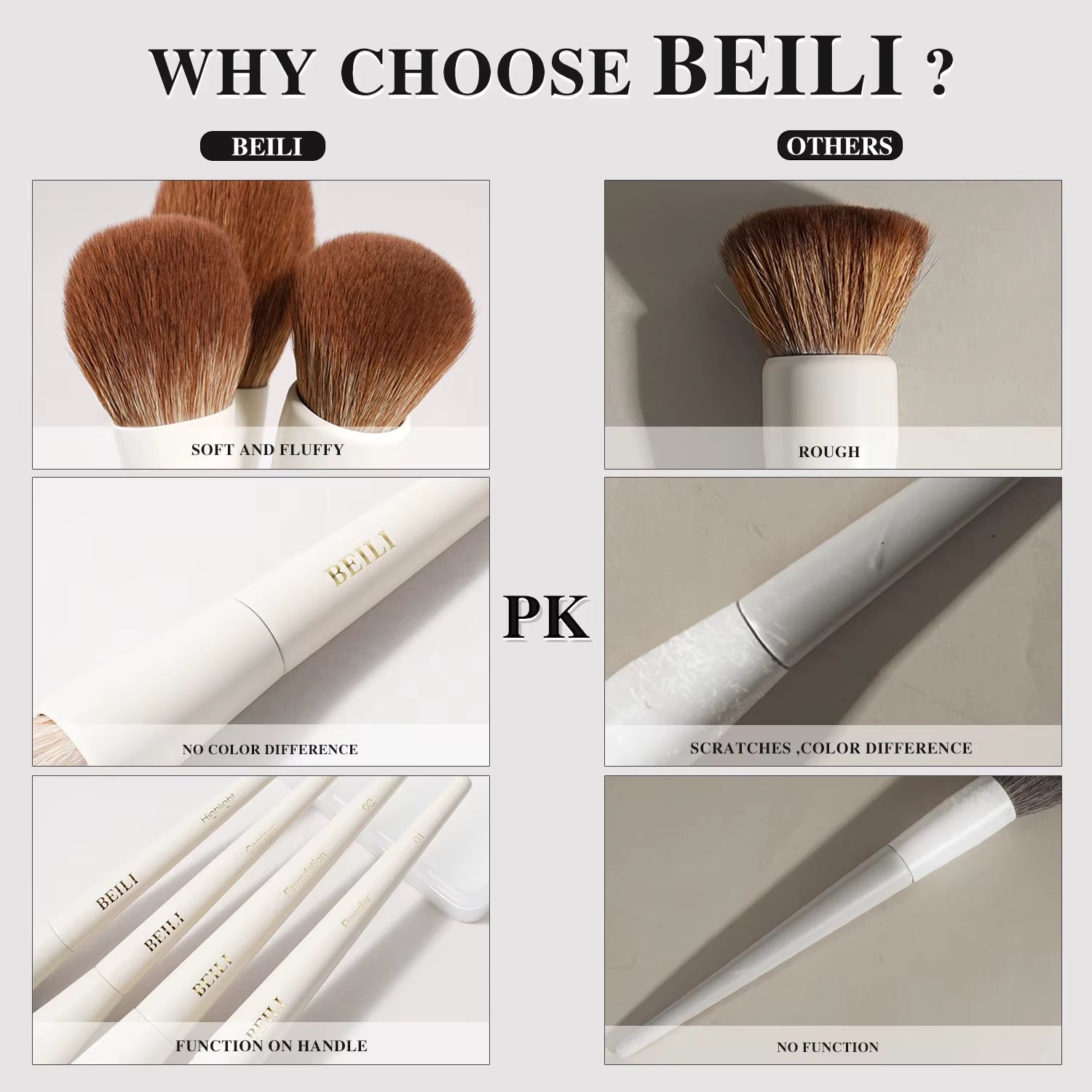 Get Your Glam On! 15-Piece Pro Makeup Brush Set for Flawless Looks 💄✨ Perfect for Powder, Blush, Eyeshadow & More!