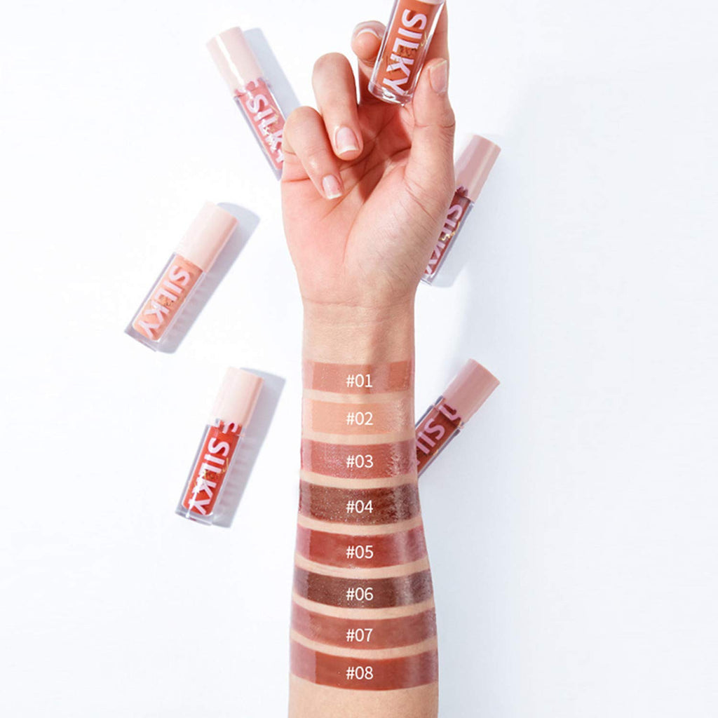 Shiny Glossy Lipgloss Set 8PCS 