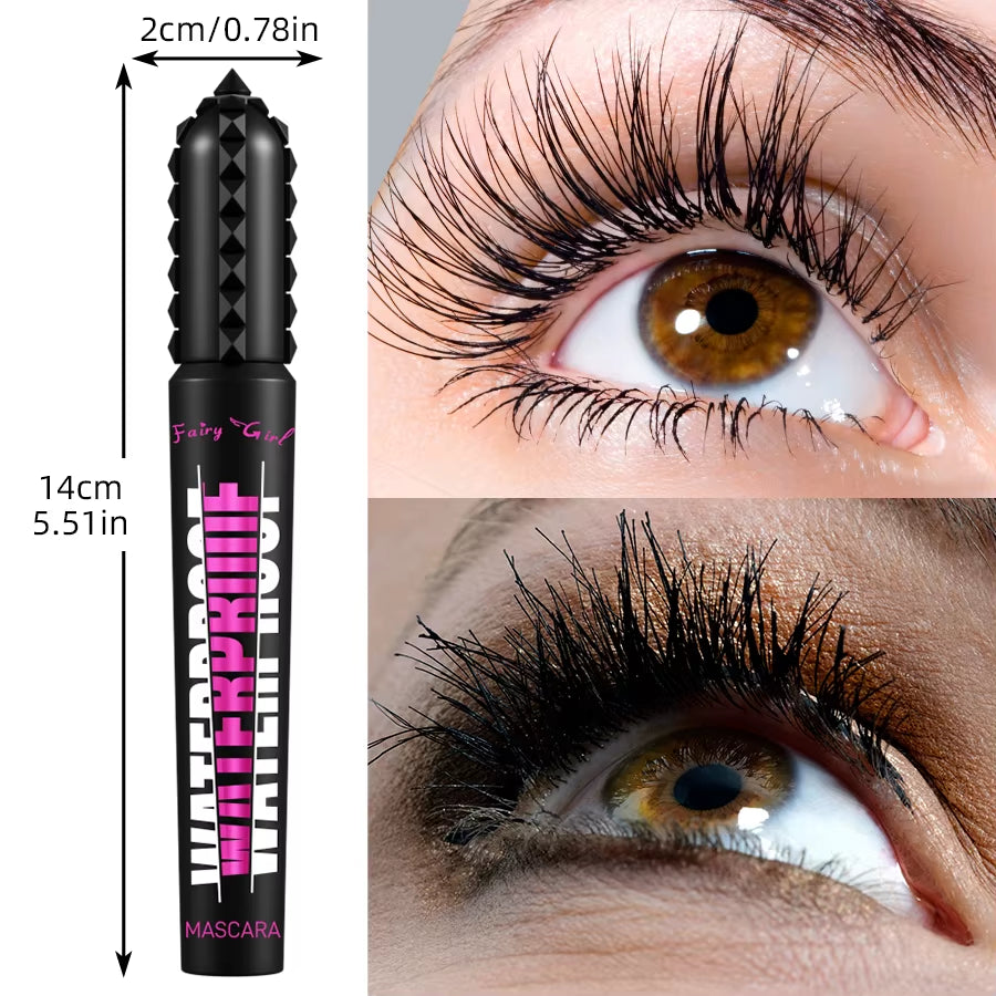 Black Waterproof Mascara for All Lengthening Make up Products Eyelash Extension Eye Lashes Mascara 4D Effect Korean Cosmetics
