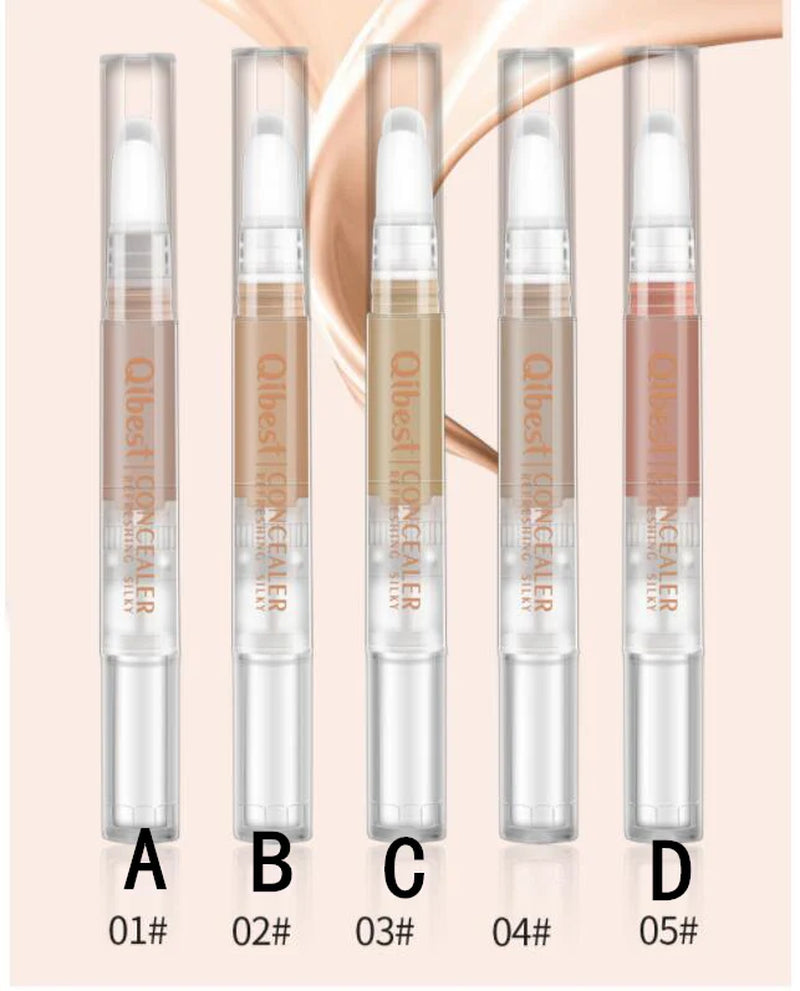 Long-Lasting Water-Resistant Concealer Stick for Natural Makeup Touch-Ups