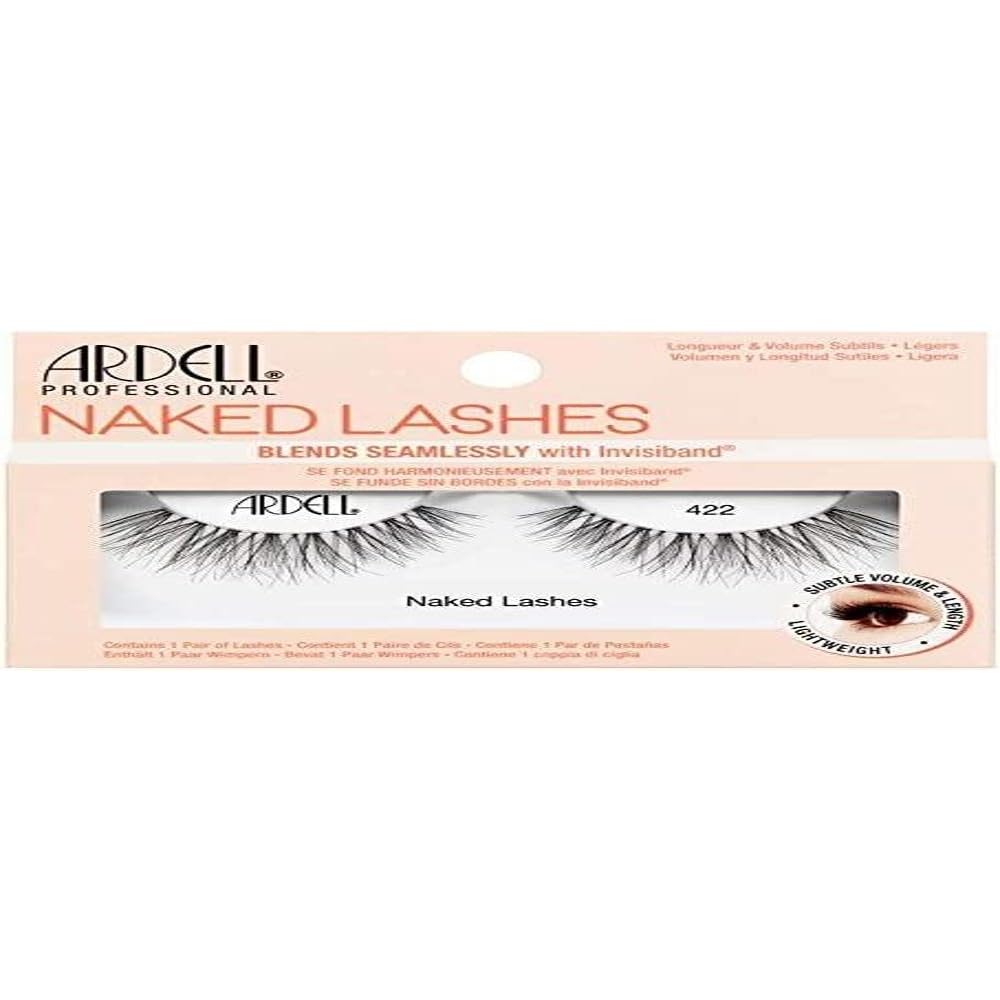 Ardell Naked Lashes Echthaarwimpern, Das Original Für Einen Unverkennbaren Look (Style 421)