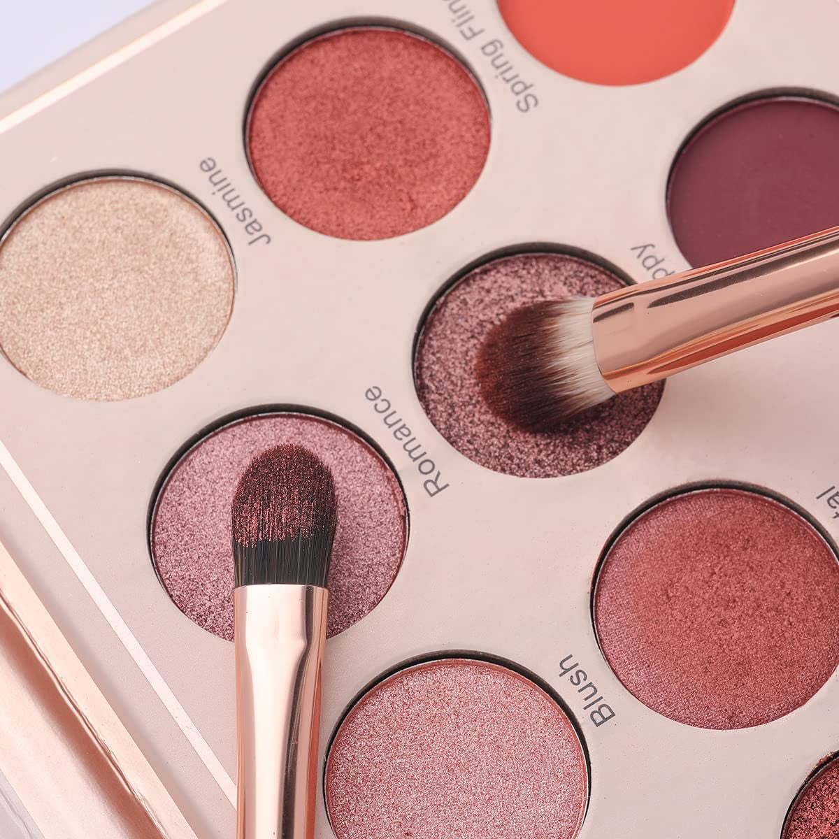 Professional 6-Piece Eye Makeup Brush Set - Soft Bristles for Flawless Eyeshadow, Eyeliner & Eyebrow Application