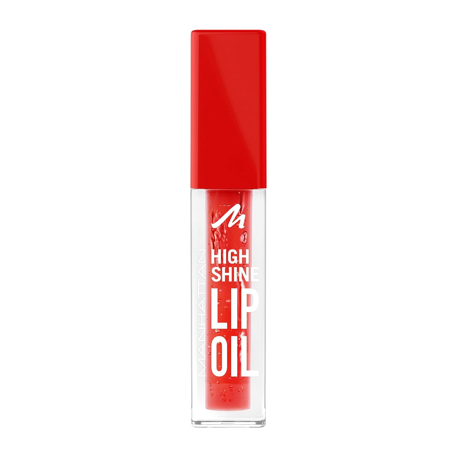 Manhattan High Shine Lip Oil 001 Pink Flush, Intensive Lippenpflege Mit Vitamin E Und Kokosöl Für Ein Natürlich Glänzendes Finish, Vegan