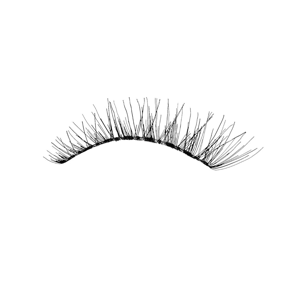 KISS Ever EZ Lashes, 10 Stück, 100% Echthaar, Braun, Falsche Wimpern