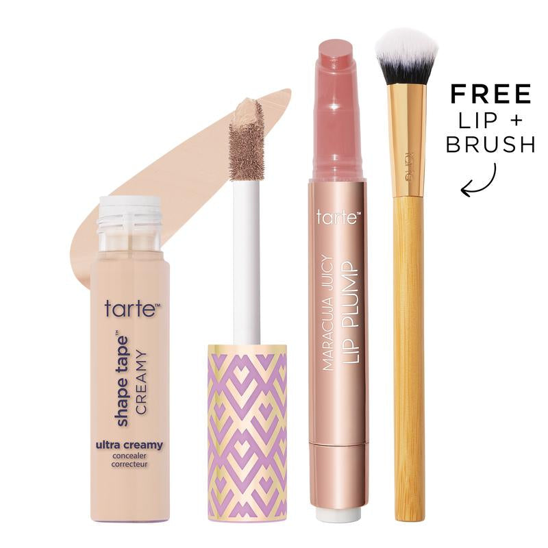 Tarte Award-Winning Shape Tape™ Ultra Creamy Concealer and Maracuja Juicy Lip Gloss Duo