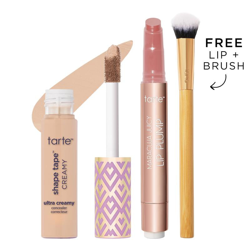 Tarte Award-Winning Shape Tape™ Ultra Creamy Concealer and Maracuja Juicy Lip Gloss Duo