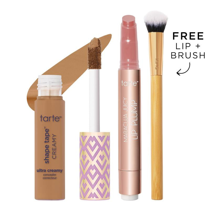 Tarte Award-Winning Shape Tape™ Ultra Creamy Concealer and Maracuja Juicy Lip Gloss Duo