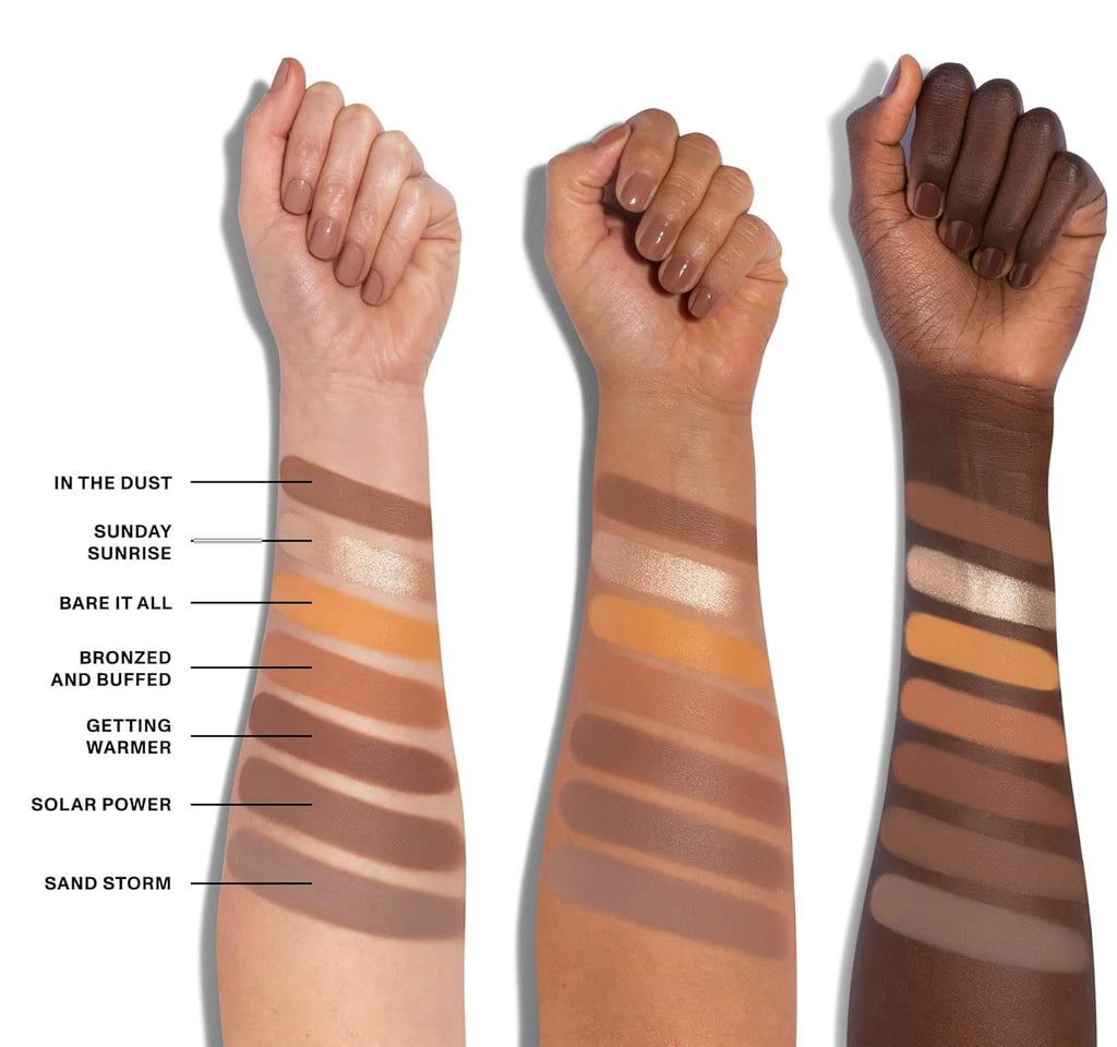 Unleash Your Creativity with the 35U Gilded Desert Artistry Palette – 35 Lush Shades of Deep Metallics, Shimmers & Mattes for Effortless Everyday Looks