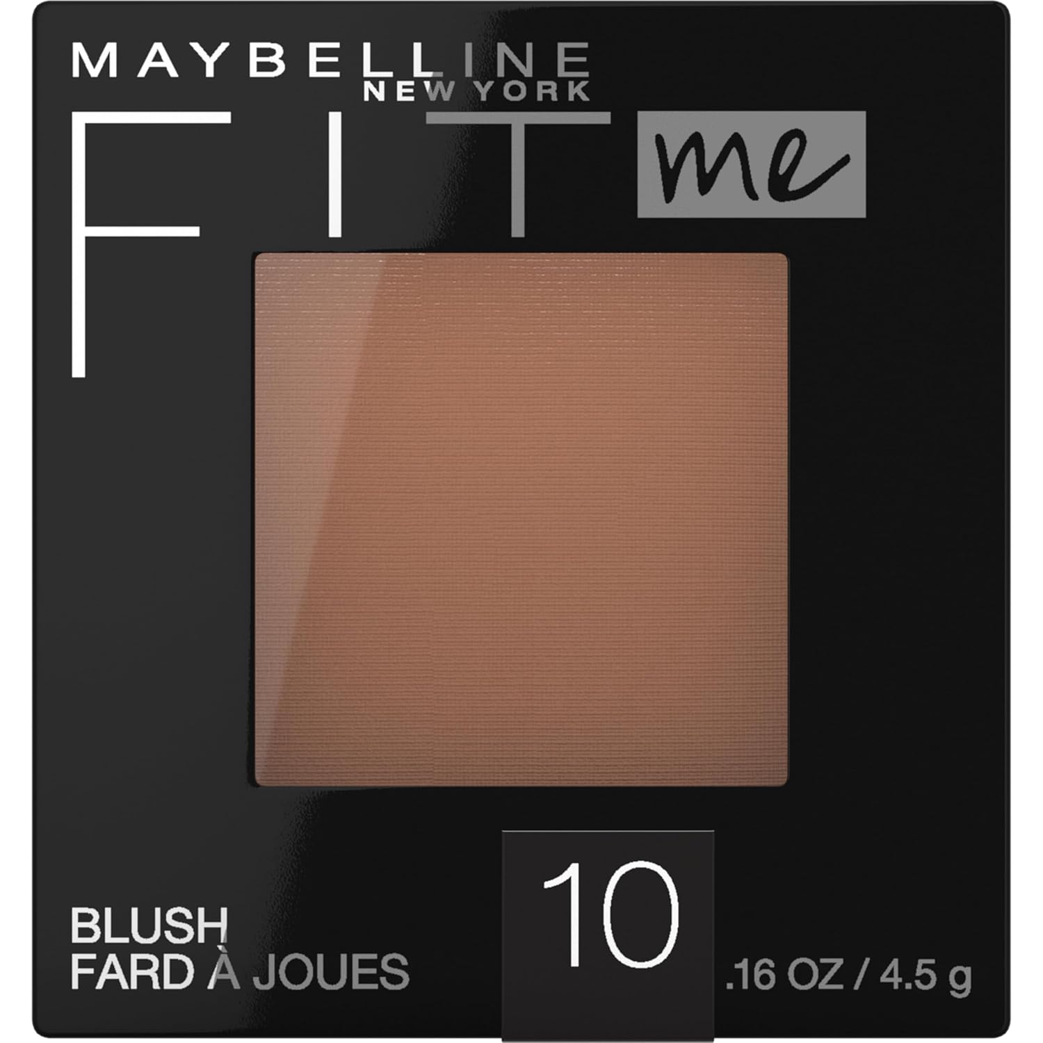 Fit Me Blush, Lightweight, Smooth, Blendable, Long-Lasting All-Day Face Enhancing Makeup Color, Buff, 1 Count