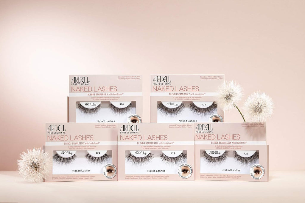 Ardell Naked Lashes Echthaarwimpern, Das Original Für Einen Unverkennbaren Look (Style 421)