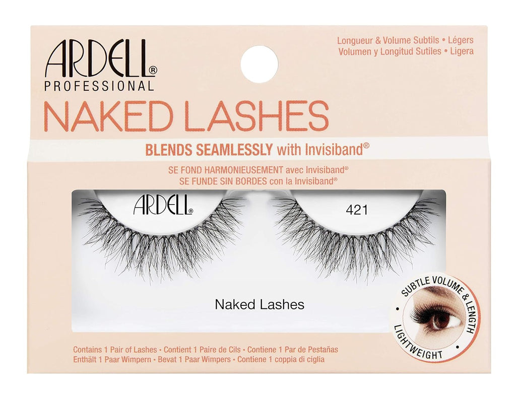 Ardell Naked Lashes Echthaarwimpern, Das Original Für Einen Unverkennbaren Look (Style 421)