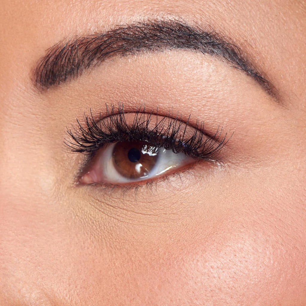 KISS Ever EZ Lashes, 10 Stück, 100% Echthaar, Braun, Falsche Wimpern