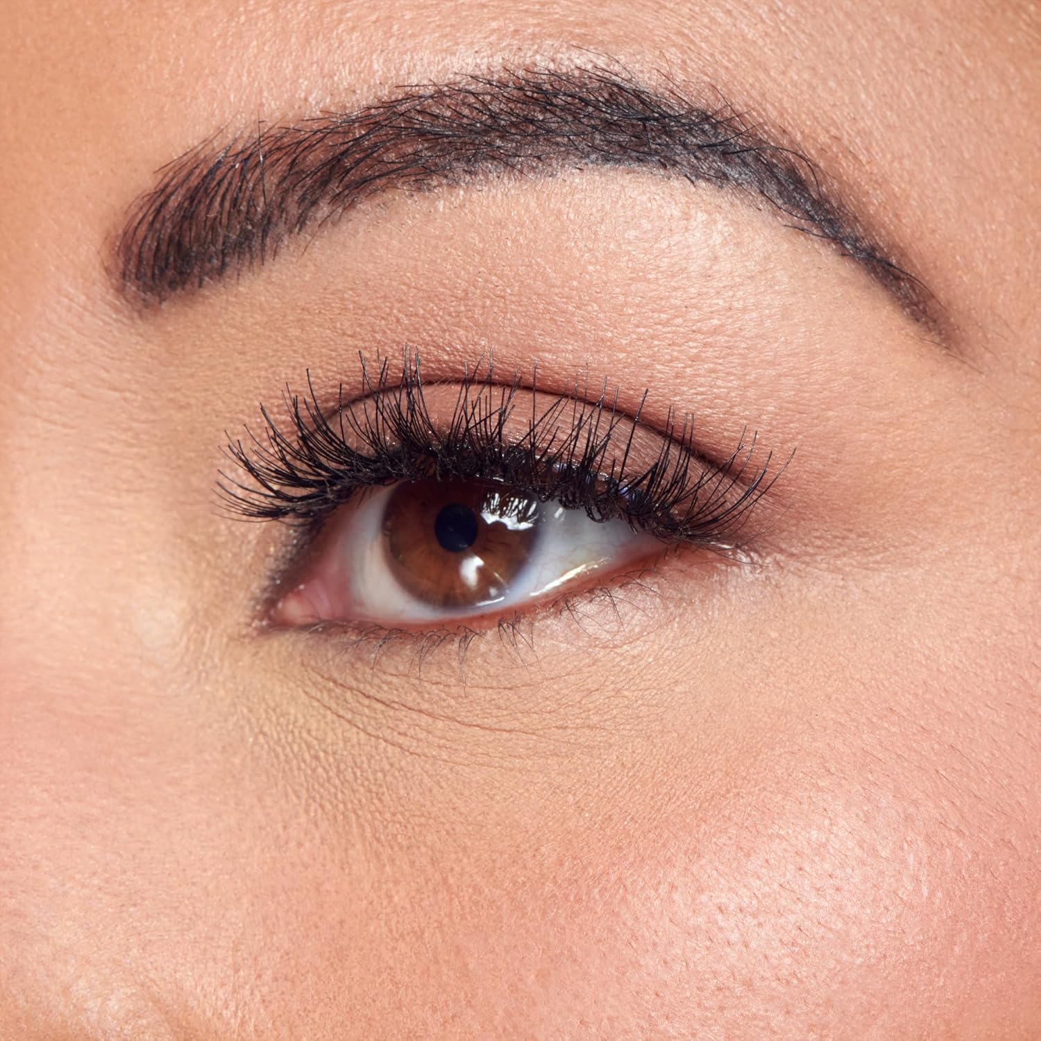 KISS Ever EZ Lashes, 10 Stück, 100% Echthaar, Braun, Falsche Wimpern