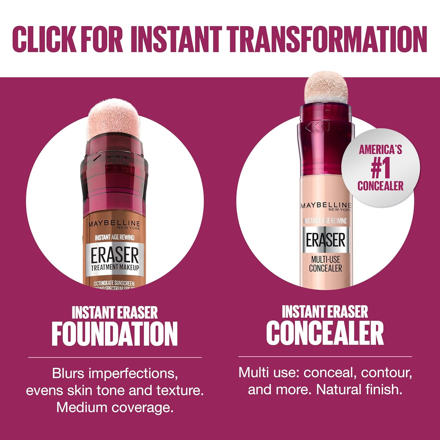 Instant Age Rewind Eraser Foundation with SPF 20 and Moisturizing Provitamin B5, 130, 1 Count (Packaging May Vary)