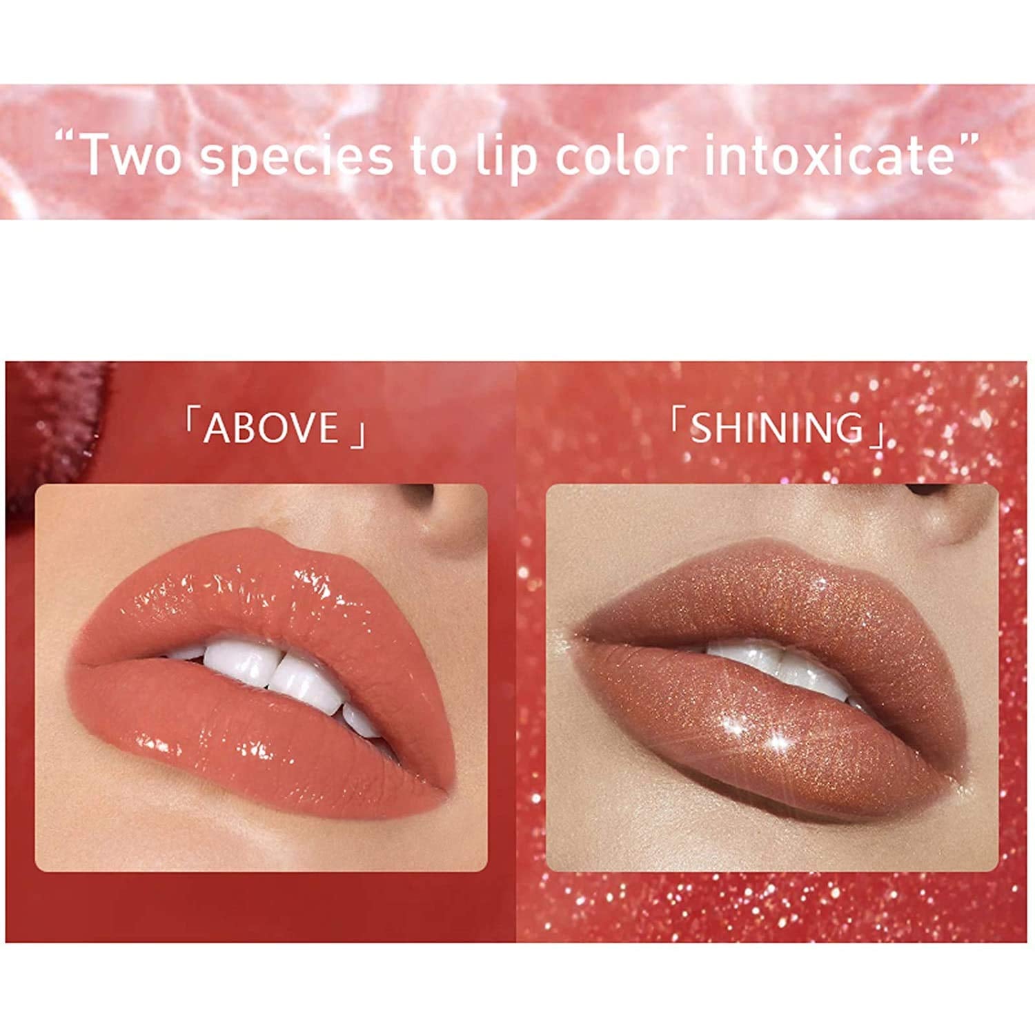 Shiny Glossy Lipgloss Set 8PCS 
