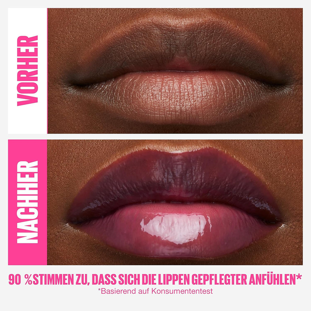 Maybelline New York Glänzender Lipgloss Für Voller Wirkende Lippen, Feuchtigkeitsspendend, Mit Hyaluronsäure, Lifter Gloss, Farbe: Nr. 005 Petal (Pink), 1 X 5,4 Ml