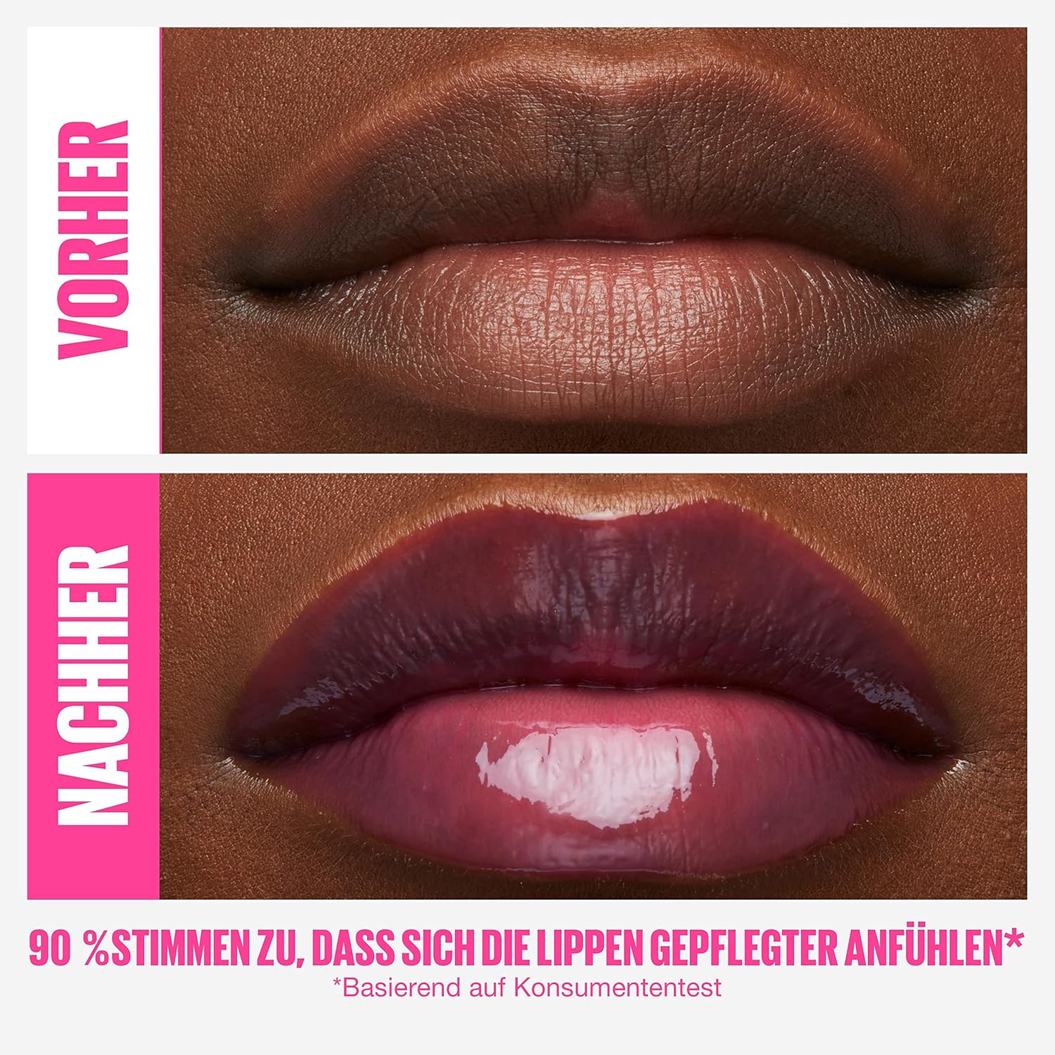 Maybelline New York Glänzender Lipgloss Für Voller Wirkende Lippen, Feuchtigkeitsspendend, Mit Hyaluronsäure, Lifter Gloss, Farbe: Nr. 005 Petal (Pink), 1 X 5,4 Ml