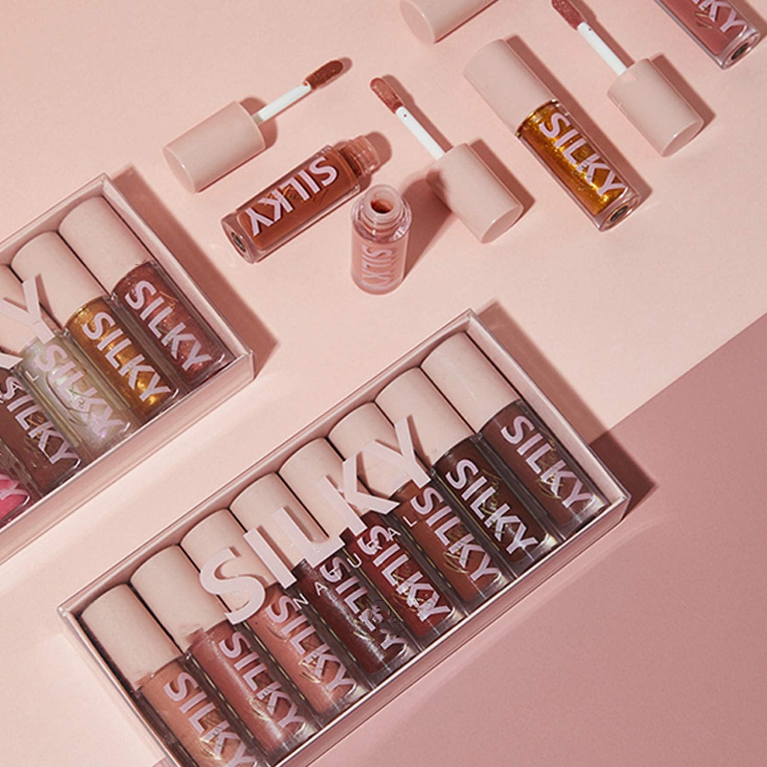 Shiny Glossy Lipgloss Set 8PCS 