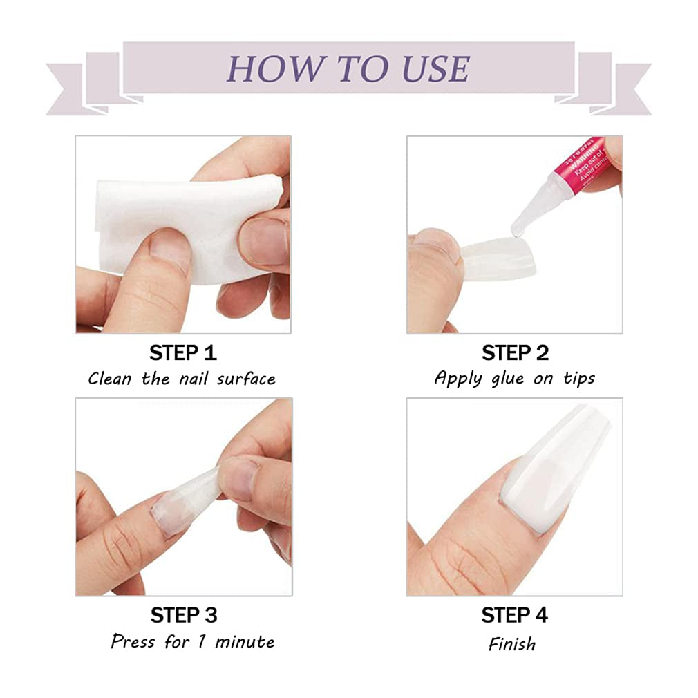 Press on False Nails Full Cover Glue Stick on Fake Nails - Long Coffin, Brown Fall Acrylic, 24Pcs, Bling Glossy Manicure for Women and Girls