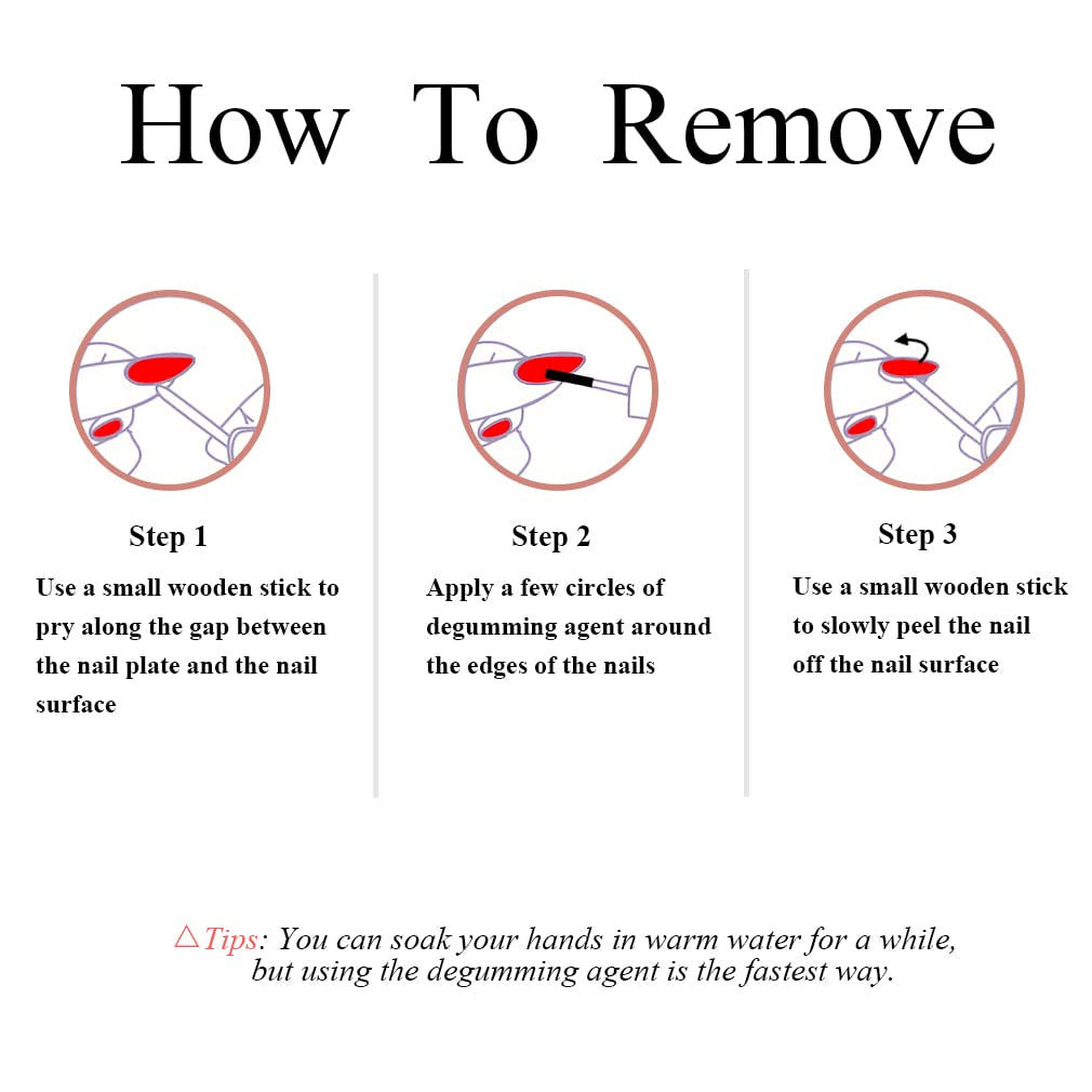 Coffin Press-On Nails Medium -Black French Tip Ballerina Acrylic Nails Natural Glossy Glue-Ons 24Pcs