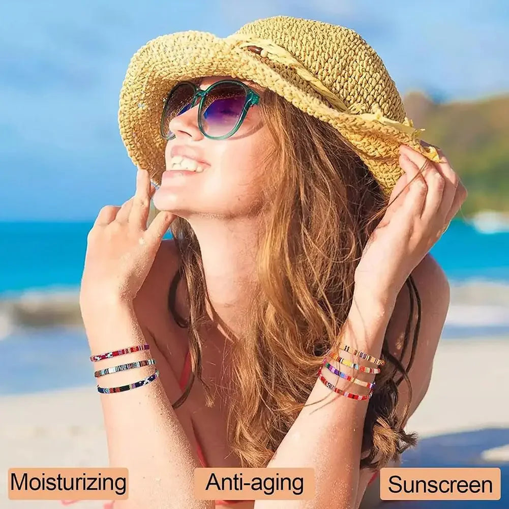 4-in-1 Foundation Liquid Makeup with SPF 50: Hydrating Full Coverage Concealer and Sunscreen Serum