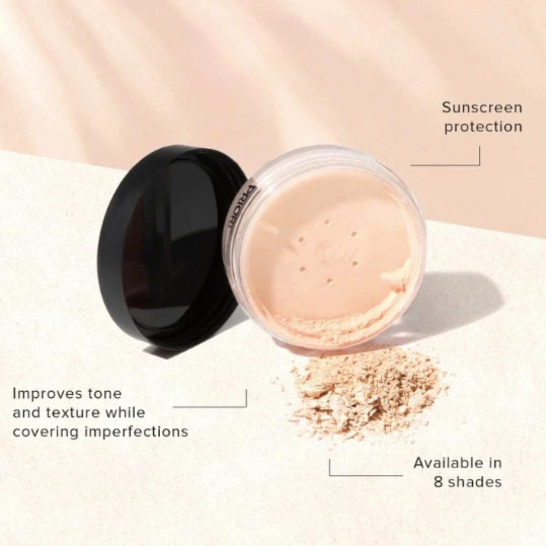 Mineral Foundation, Natural Loose Make up Powder, Sunscreen Protection, Advanced Skin Correction, Recommended for Sensitive Complexion