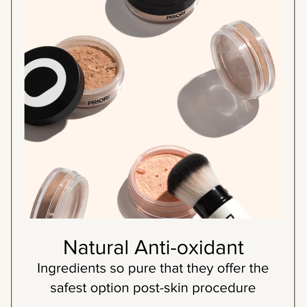 Mineral Foundation, Natural Loose Make up Powder, Sunscreen Protection, Advanced Skin Correction, Recommended for Sensitive Complexion