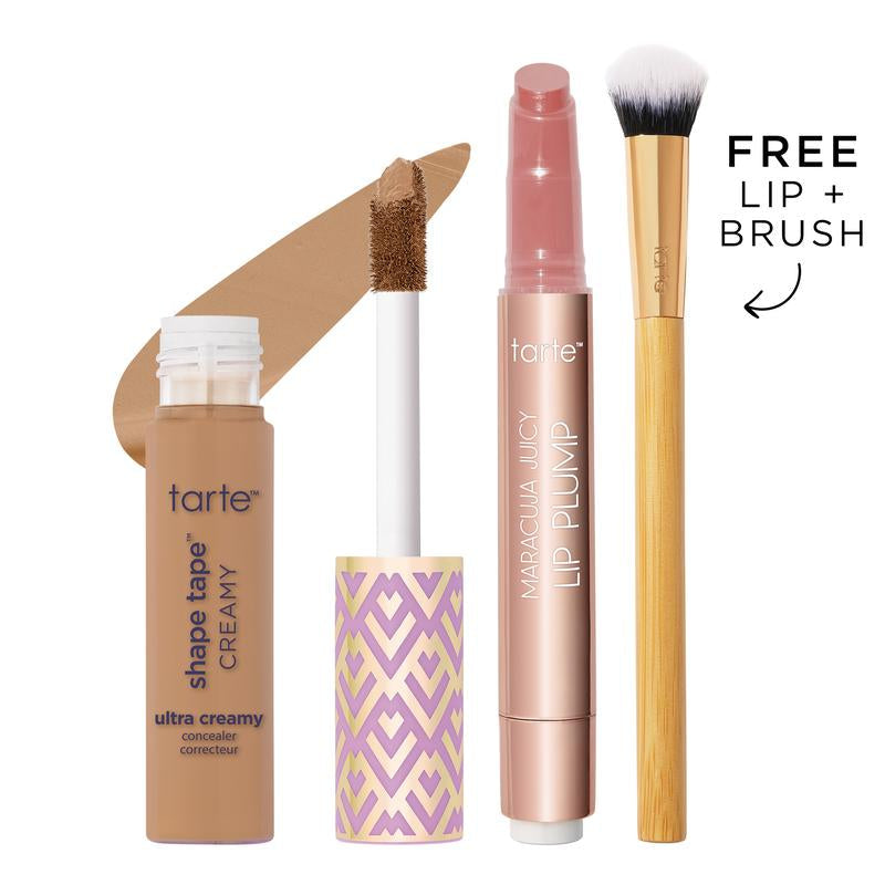 Tarte Award-Winning Shape Tape™ Ultra Creamy Concealer and Maracuja Juicy Lip Gloss Duo