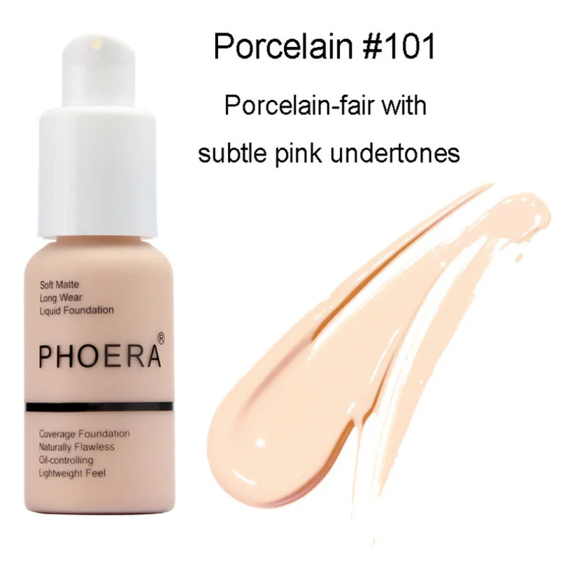 Matte Finish Oil-Free Concealer Foundation Cream