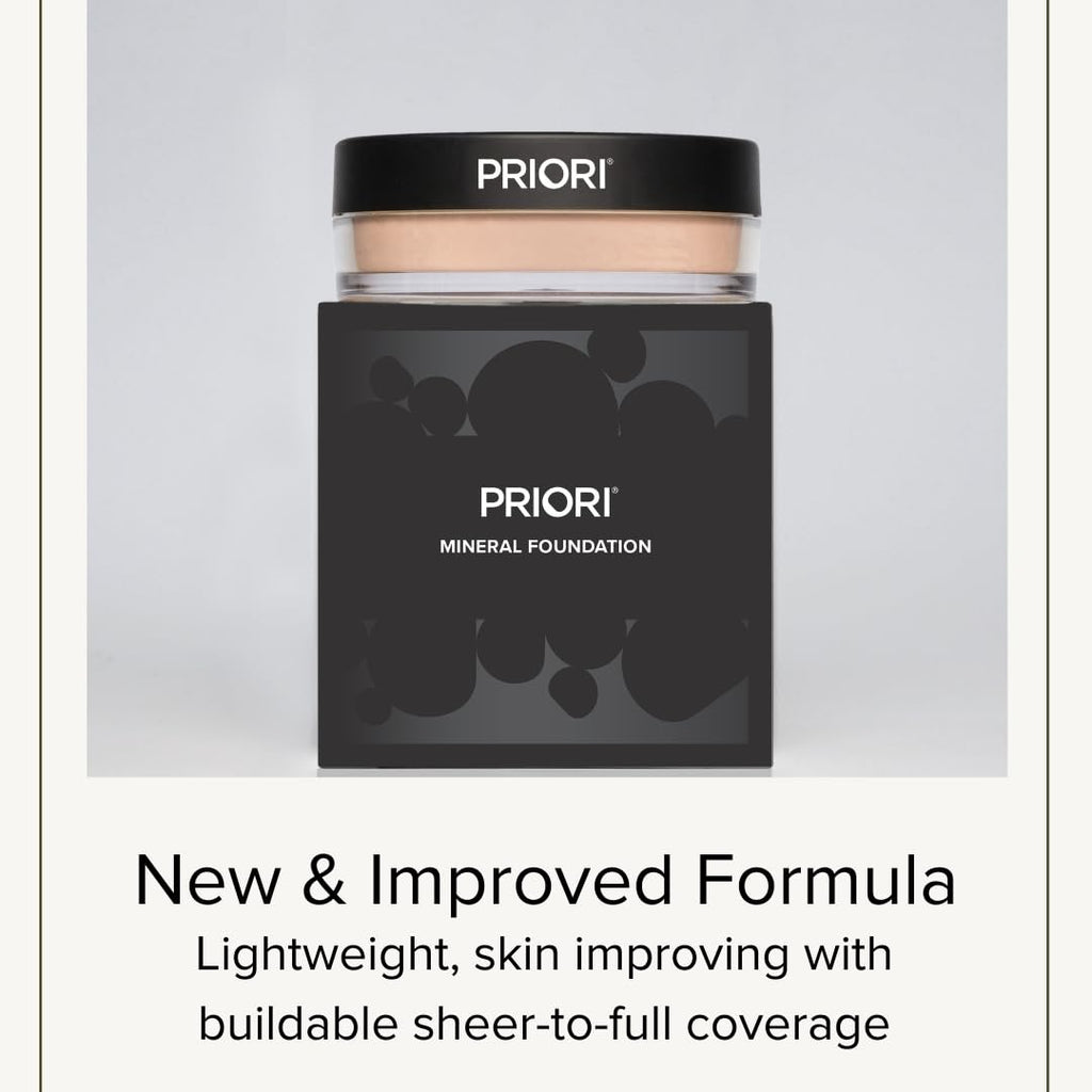 Mineral Foundation, Natural Loose Make up Powder, Sunscreen Protection, Advanced Skin Correction, Recommended for Sensitive Complexion