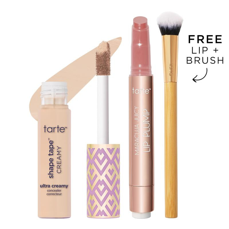 Tarte Award-Winning Shape Tape™ Ultra Creamy Concealer and Maracuja Juicy Lip Gloss Duo