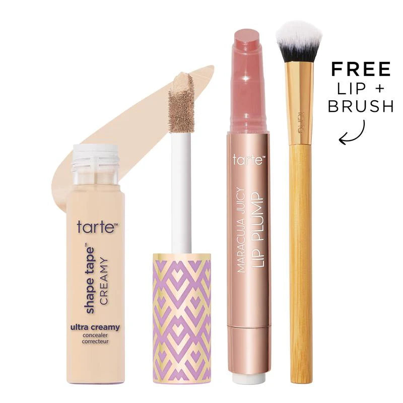 Tarte Award-Winning Shape Tape™ Ultra Creamy Concealer and Maracuja Juicy Lip Gloss Duo